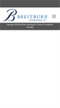 Mobile Screenshot of breitburn.com